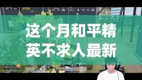 独家揭秘,和平精英不求人最新高科技产品引领游戏体验革新