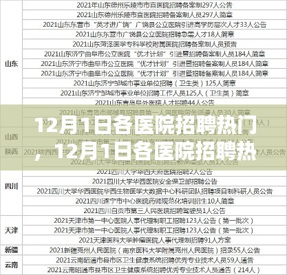 12月1日医院招聘热门解析与观点阐述