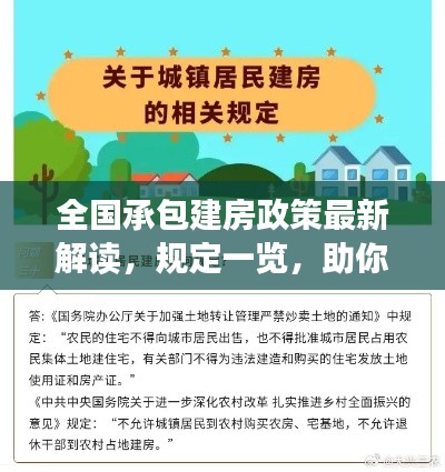 全国承包建房政策最新解读,规定一览,助你了解新政!